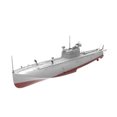 RHWS030S Military Model Kit Full Hull Soviet G-5 SHVAK Gun Modification Motor Torpedo Boat