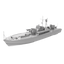 RHWS031 Military Model Kit Water Line Soviet Project 183 Motor Torpedo Boat