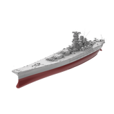 RHWS033S Military Model Kit Full Hull IJN Yamato Class Battleship