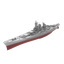 RHWS034S Military Model Kit Full Hull Italy Cristoforo Colombo Battleship
