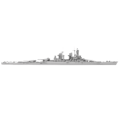 RHWS034 Military Model Kit Water Line Italy Cristoforo Colombo Battleship