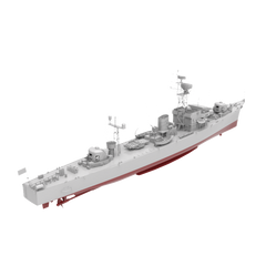 RHWS036S-A Military Model Kit Full Hull IJN Isuzu frigate