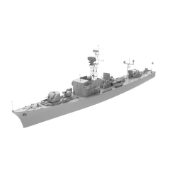 RHWS036 Military Model Kit Water Line IJN Isuzu frigate