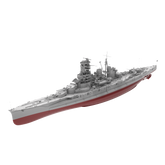 RHWS037S Military Model Kit Full Hull IJN Kirishima Battle Cruiser