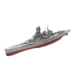 RHWS037S Military Model Kit Full Hull IJN Kirishima Battle Cruiser