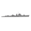 RHWS038 Military Model Kit Water LineIJN Yukikaze Destroyer
