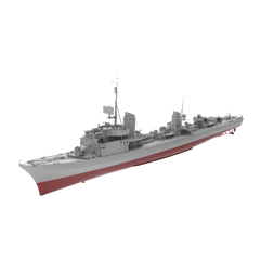 RHWS046S Military Model Kit Full HullGerman T-22 destroyer hull