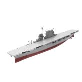 RHWS048S Military Model Kit Full HullUSS Saratoga (CV-3)