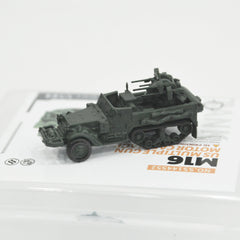 SSMODEL 552D Finished Painted N SCALE Railway Military Model Kit US M16 Multiple Gun Motor Carriage