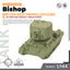 SSMODEL 555D Finished Painted 15mm WarGaming Military Model Kit British Bishop Self-Propelled Guns