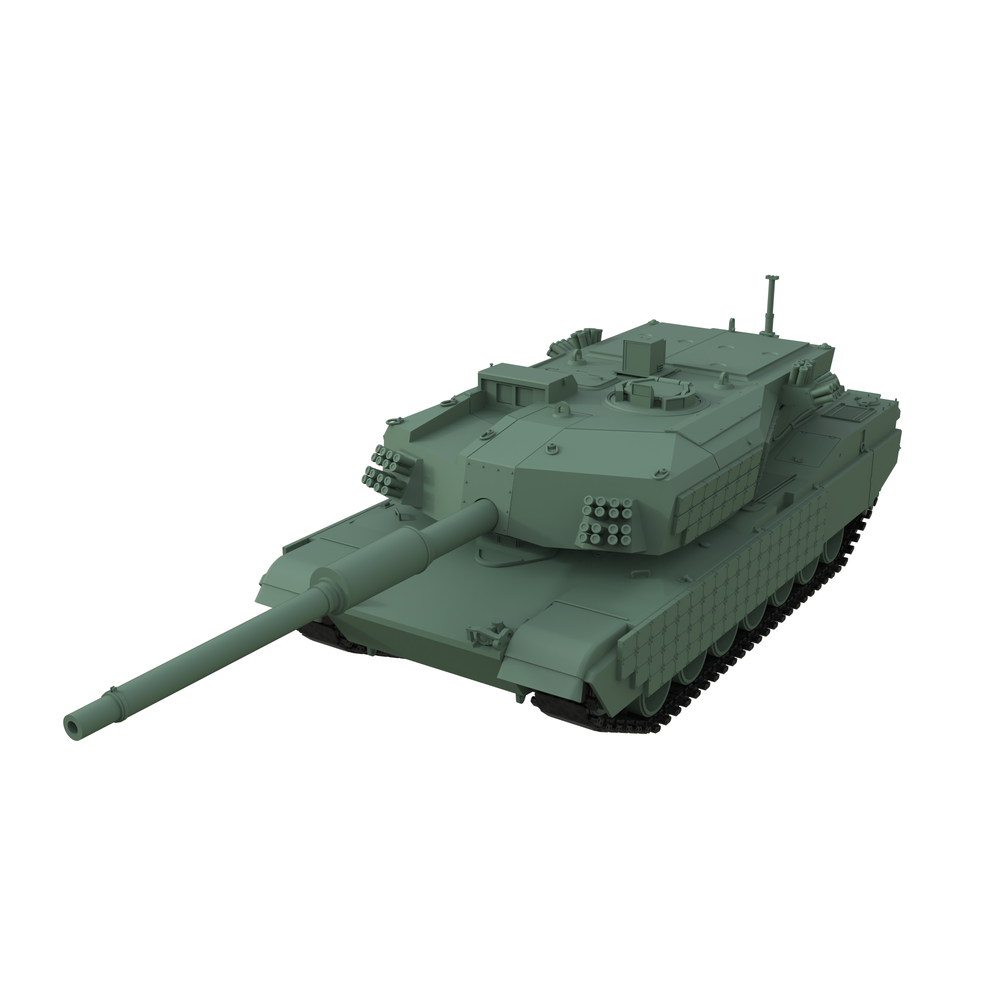 SSMODEL SS125 Military Model USA MainBattleTanks M1 CATTB 3D Printed Resin Model Kit by SSMODEL