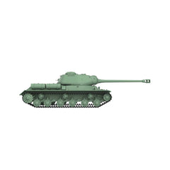 Detail view of SSMODEL SS129 Military Model USSR HeavyTanks IS-2 No.402 Model