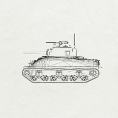 MRY-SFW SS142 US Army Sherman M4A1 Medium Tank