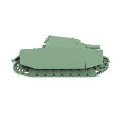 SSMODEL 398 Military Model Kit German BRUMMB?R Self-Propelled Anti-Tank Gun