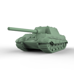 SSMODEL 394 Military Model Kit German Jagdtiger Tank Destroyer
