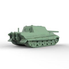 SSMODEL 394 Military Model Kit German Jagdtiger Tank Destroyer
