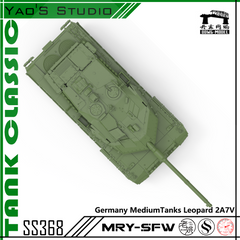 SSMODEL 368 Military Model Kit Germany Leopard 2A7V Medium Tank