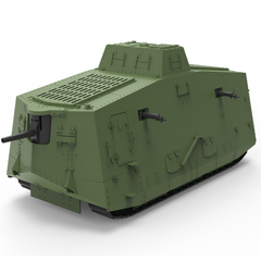 SSMODEL SS630 Military Model Kit Germany MediumTanks A7V-Sturmpanzerwagen 3D Printed Resin Model Kit by SSMODEL