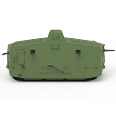 Detail view of SSMODEL SS630 Military Model Kit Germany MediumTanks A7V-Sturmpanzerwagen Model
