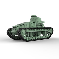 SSMODEL 903 Military Model Kit Japan Renault Otsu 37mm Sogekihou Light Tank
