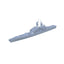 SSC156 Military Model USS CGN-36 California Class Cruiser Water Line