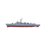 SSC179S Military Model CNS Jianghu III Class Frigate Full Hull