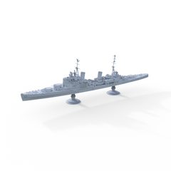 SSMODEL 603 Military Model Kit HMS Liverpool Gloucester Class Light Cruiser