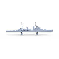 SSMODEL 603 Military Model Kit HMS Liverpool Gloucester Class Light Cruiser