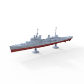 SSMODEL 603S Military Warship Model Kit French Navy Bearn Aircraft Carrier