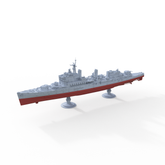 SSMODEL 608S Military Warship Model Kit French Navy Bearn Aircraft Carrier