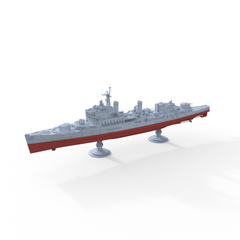 SSMODEL 608S Military Warship Model Kit French Navy Bearn Aircraft Carrier