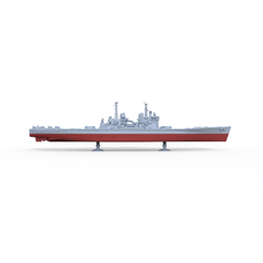 SSMODEL 610S Military Model Kit British Battleship Thunderer