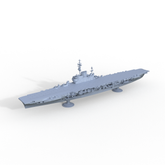 SSMODEL 611 Military Model Kit British HMS Implacable Class Aircraft Carrier(Bottomless Version)