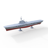 SSMODEL 614S Military Model Kit HMS Colossus Class Aircraft Carrier Full Hull