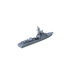 SSC150 Military Model LY Beir Grassa Missile Boat Water Line