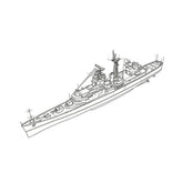 SSC157S Military Model USS Galveston Class Little Rock CLG-4 Missile Cruiser Full Hull