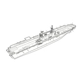 SSC159S Military Model USS LHA-1 Tarawa Class Amphibious Assault Ship Full Hull