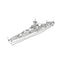 SSC171 Military Model HMS Battle Class Destroyer Water Line 3D Printed Resin Model Kit by SSMODEL