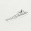 MRY-SFW SSC196 Soviet SN Ropucha-class Project 775 Landing Ship Tank Water Line Resin Warship Military Ship Model Hobby Collection Unassembled Unpainted