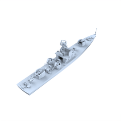 MRY-SFW SSC199 China Navy Shanghai-class Type 0111 Fast Patrol Gunboat Water Line Resin Warship Military Ship Model Hobby Collection Unassembled Unpainted