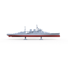 SSMODEL 707S Military Model Kit HMS Renown 1944 Full Hull
