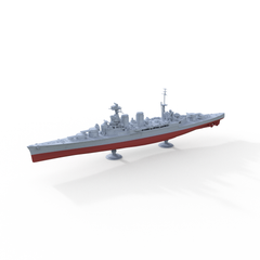 SSMODEL 708S Military Model Kit HMS Admira Hood 1941 Full Hull