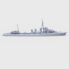 SSMODEL 748 Military Model Kit Bourrasque-Class,French Destroyer Tornade, 1939(Bottomless Version)