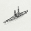 MRY-SFW SSC212 IJN Kong?¡ì--class Battlecruiser Hiei Full Hull Resin Warship Military Ship Model Hobby Collection Unassembled Unpainted