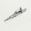 MRY-SFW SSC218 Italian Navy Conte di Cavour-class 2nd ship Giulio Cesare Water Line Resin Warship Military Ship Model Hobby Collection Unassembled Unpainted