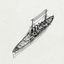 MRY-SFW SSC222 Royal Navy Kent-class Kent Heavy Cruiser Water Line Resin Warship Military Ship Model Hobby Collection Unassembled Unpainted