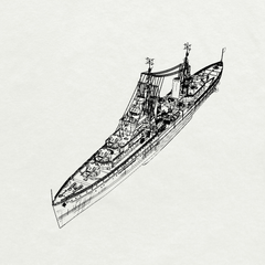 MRY-SFW SSC225 Royal Navy Dido-class Dido 4th ship Light Cruiser Water Line Resin Warship Military Ship Model Hobby Collection Unassembled Unpainted