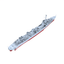 MRY-SFW SSC238S French Navy Le Fantasque-class Le Malin Large Destroyer (1944) Full Hull Resin Warship Military Ship Model Hobby Collection Unassembled Unpainted