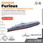 SSMODEL SSC600S Military Model Kit HMS Furious Aircraft Carrier Full Hull