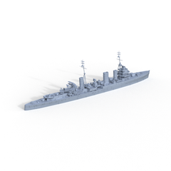 SSMODEL 607 Military Model Kit WWII British Emerald Class Enterprise (D52) 1944 Cruiser Warship Ship